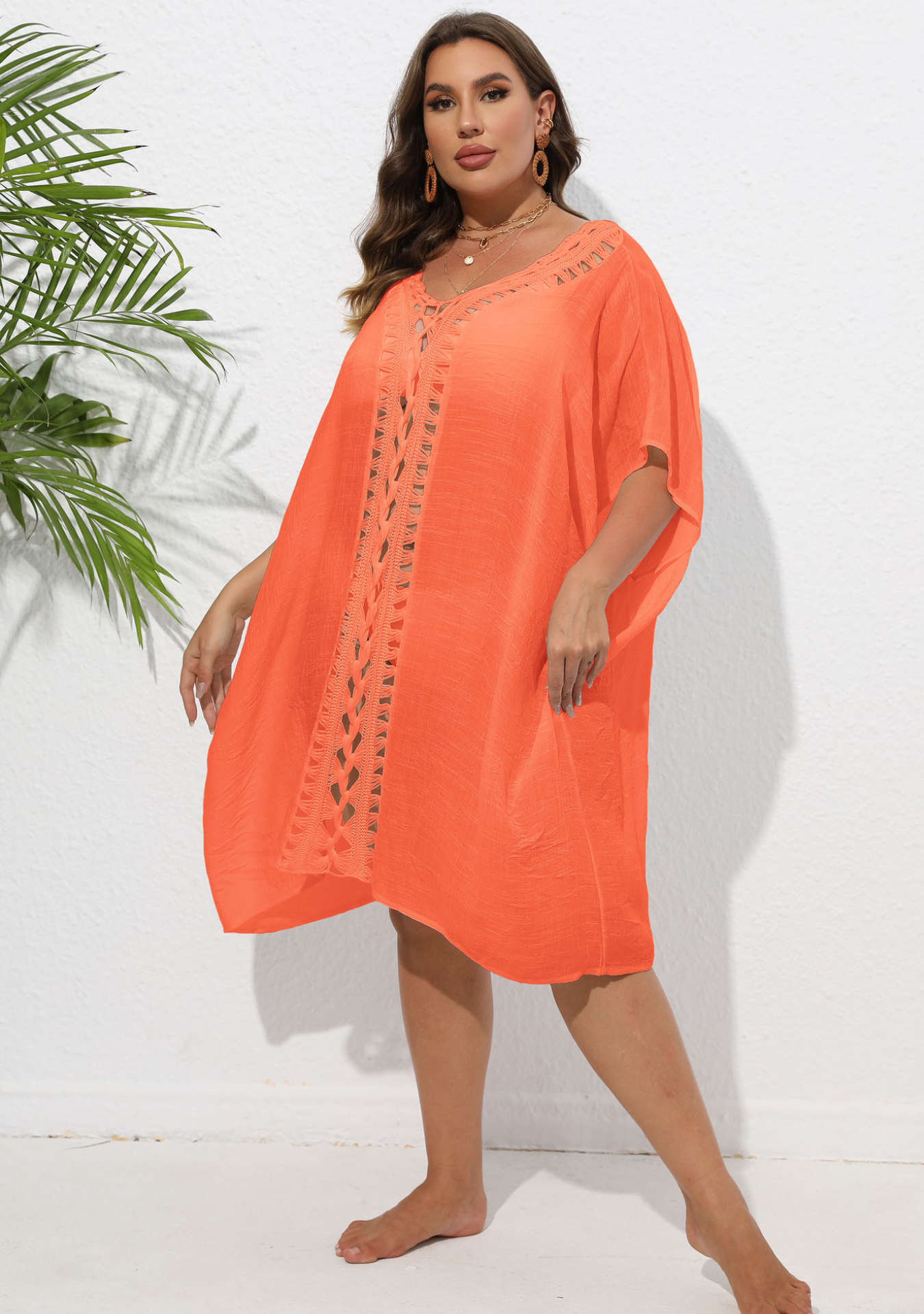 Loose, casual Cover Up Dress